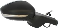 Citroen C3 2020-2023 Manual (Cable Toggle) Black Wing Mirror Unit Driver Side