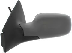 Renault Megane 2005-2008 Manual (Cable Toggle) Primed (Suitable for Painting) Wing Mirror Unit Passenger Side