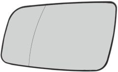 Vauxhall Astra 1998-2005 Non-Heated Clear Tinted Aspherical Wing Mirror Glass Passenger Side