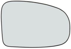 Aston Martin Cygnet 2011-2013 Non-Heated Clear Tinted Convex Wing Mirror Glass Driver Side