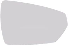 Volkswagen Polo 2021-2024 Non-Heated Clear Tinted Convex Wing Mirror Glass Driver Side