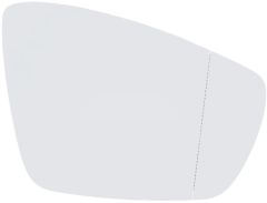 Volkswagen Polo 2009-2013 Non-Heated Clear Tinted Aspherical Wing Mirror Glass Driver Side