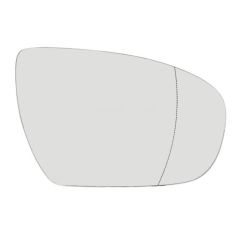 Hyundai i20 2014-2020 Non-Heated Aspherical Wing Mirror Glass Driver Side