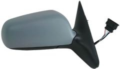 Skoda Octavia 2004-2010 Electric Heated Primed (Suitable for Painting) Wing Mirror Unit Driver Side