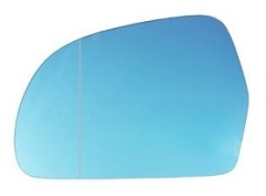 Audi Q3 2011-2015 Heated Blue Tinted Aspherical Wing Mirror Glass Passenger Side