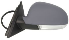 Skoda Superb 2006-2008 Electric Heated Power Folding Primed (Suitable for Painting) Wing Mirror Unit Passenger Side