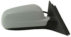 Skoda Superb 2001-2006 Electric Heated Primed (Suitable for Painting) Wing Mirror Unit Driver Side