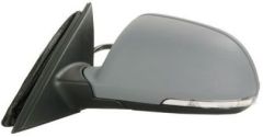 Skoda Superb 2009-2013 Electric Heated Power Folding With Memory Primed (Suitable for Painting) Wing Mirror Unit Passenger Side