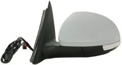 Skoda Yeti 2009-2013 Electric Heated Power Folding Primed (Suitable for Painting) Wing Mirror Unit Passenger Side