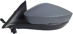 Skoda Octavia 2024-2026 Electric Heated Primed (Suitable for Painting) Wing Mirror Unit Passenger Side