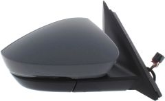 Skoda Kodiaq 2021-2024 Electric Heated Primed (Suitable for Painting) Wing Mirror Unit Driver Side