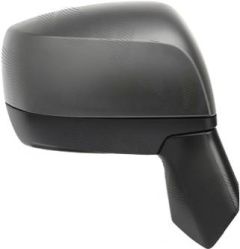 Subaru Forester 2013-2017 Electric Heated Primed Cover (Suitable for Painting) Black Arm Wing Mirror Unit Driver Side