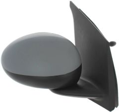 Toyota Aygo 2009-2012 Manual (Cable Toggle) Primed (Suitable for Painting) Wing Mirror Unit Driver Side