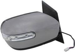 Mazda CX-7 2009-2012 Electric Heated With Indicator Primed (Suitable for Painting) Wing Mirror Unit Driver Side