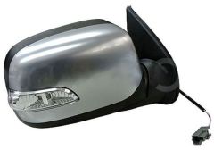 Isuzu D-Max 2006-2012 Electric With Indicator Chrome Wing Mirror Unit Driver Side