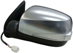 Isuzu D-Max 2006-2012 Electric Power Folding With Indicator Chrome Wing Mirror Unit Passenger Side