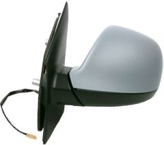 Volkswagen California 2010-2016 Manual With FM/AM1 Radio Aerial Primed (Suitable for Painting) Wing Mirror Unit Passenger Side