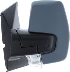 Ford Transit Custom 2012-2018 Manual Primed (Suitable for Painting) Wing Mirror Unit Passenger Side