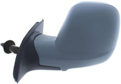 Citroen Berlingo 2012-2018 Manual (Cable Toggle) Primed (Suitable for Painting) Wing Mirror Unit Passenger Side