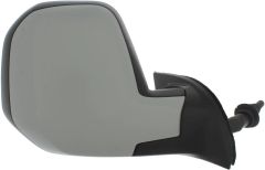 Peugeot Partner 2008-2012 Manual (Cable Toggle) (Small Cover Type) Primed (Suitable for Painting) Wing Mirror Unit Driver Side