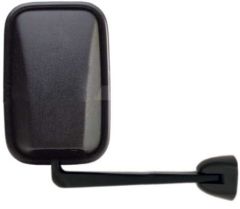 Renault Master 1980-1990 Manual Long Arm Black Wing Mirror Unit Driver Side