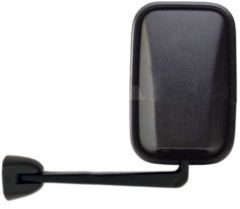 Renault Master 1990-1998 Manual Long Arm Black Wing Mirror Unit Passenger Side