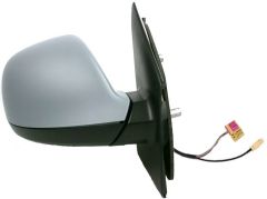 Volkswagen California 2010-2016 Electric Heated With FM2 Radio Aerial Primed (Suitable for Painting) Wing Mirror Unit Driver Side