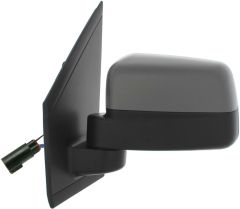 Ford Tourneo Connect 2009-2013 Electric Heated Single Glass Primed (Suitable for Painting) Wing Mirror Unit Passenger Side