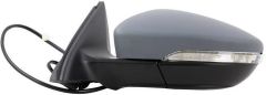 Volkswagen Jetta 2015-2018 Electric Heated Primed (Suitable for Painting) Wing Mirror Unit Passenger Side