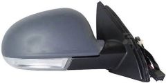 Volkswagen Jetta 2006-2011 Electric Heated Primed (Suitable for Painting) Wing Mirror Unit Driver Side