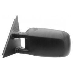 Volkswagen Passat 1993-1996 Manual (Cable Toggle) Black Wing Mirror Unit Passenger Side