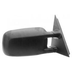 Volkswagen Passat 1988-1993 Manual (Cable Toggle) Black Wing Mirror Unit Driver Side