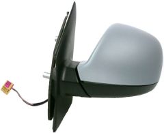 Volkswagen California 2010-2016 Electric Heated Primed (Suitable for Painting) Wing Mirror Unit Passenger Side