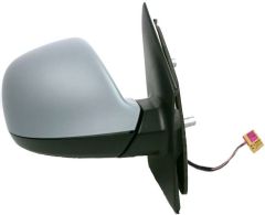 Volkswagen Caravelle 2010-2016 Electric Heated Primed (Suitable for Painting) Wing Mirror Unit Driver Side