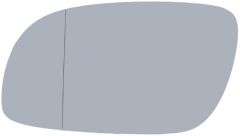 Volkswagen Touran 2003-2007 Heated Clear Tinted Aspherical Wing Mirror Glass Passenger Side