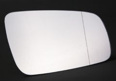 Seat Leon 1999-2003 Clear Aspherical Stick On Wing Mirror Glass Driver Side