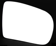 Mercedes E-Class 1999-2002 Clear Convex Stick On Wing Mirror Glass Driver Side