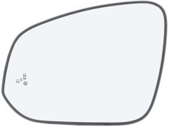 Toyota RAV4 2021-2025 Heated Clear Tinted Convex (Blind Spot Detection) Wing Mirror Glass Passenger Side