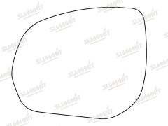 Peugeot 508 2010-2019 Clear Aspherical Stick On Wing Mirror Glass Passenger Side