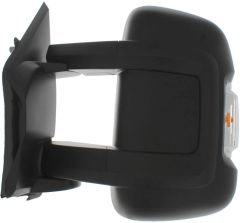 Vauxhall Movano-e 2021-2024 Manual Medium Arm 16w Indicator Black Wing Mirror Unit Passenger Side